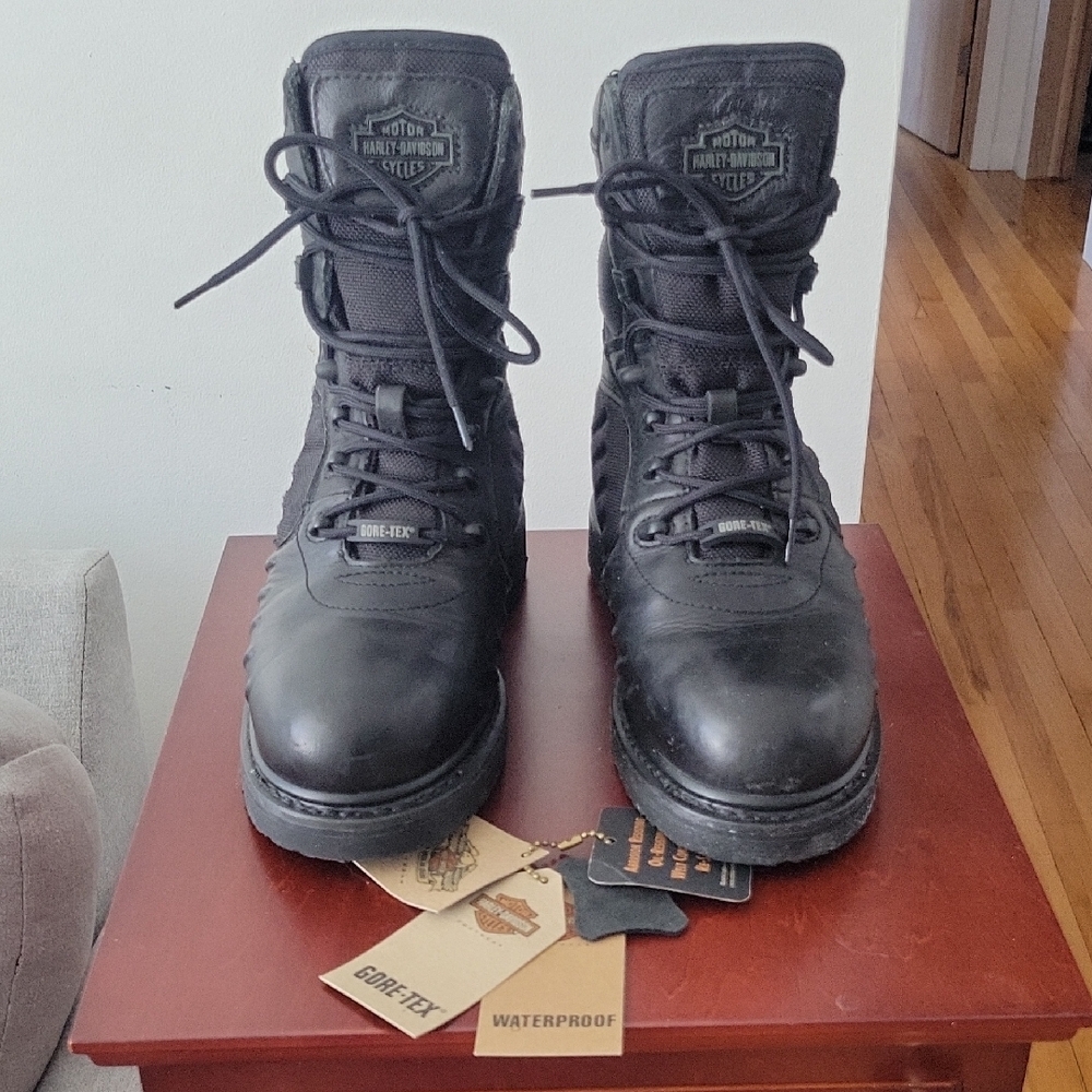Harley-Davidson FXRG Boots 8/39 Black With Box